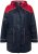 Ulla Popken HYPRAR Colorblock Triple Function Frisian Jacket Navy - Jakker - 