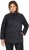 Ulla Popken Quilted Water Repellent Shirt Jacket Black - Jakker - 