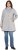 Ulla Popken HYPRAR Melange Softshell Jacket Grey Melange - Jakker - 