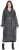 Ulla Popken Denim Acid Wash Trench Coat Grey Denim - Jakker - 