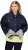 Ulla Popken Stretch Fit Cropped Denim Jacket Rinsed Wash - Jakker - 