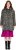 Ulla Popken Leopard Print Shirt Jacket Black - Jakker - 