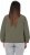 Ulla Popken Cargo Style Elastic Hem Jacket Olive Grey - Jakker - 