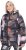 Ulla Popken HYPRAR Water-Repellent Allover Print Jacket Black - Jakker - 