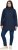 Ulla Popken HYPRAR Laser Quilted Jacket Navy - Jakker - 