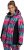 Ulla Popken HYPRAR Graphic Stripe Fully Lined Ski Jacket Teal - Jakker - 