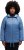Ulla Popken Reversible Butterfly Print Fully Lined Quilted Jacket Blue Denim - Jakker - 