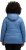 Ulla Popken Reversible Butterfly Print Fully Lined Quilted Jacket Blue Denim - Jakker - 