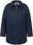 Ulla Popken Quilted Jacket with Plaid Lining Navy - Jakker - 