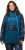 Ulla Popken Asymmetric Triple-Function Performance Ski Jacket Teal - Jakker - 