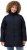 Ulla Popken HYPRAR Heart Quilted Jacket Navy - Jakker - 