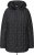 Ulla Popken HYPRAR Channel Quilted Jacket Black - Jakker - 