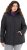 Ulla Popken HYPRAR Channel Quilted Jacket Black - Jakker - 