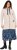 Ulla Popken Oversized Teddy Plush Heart Detail Jacket Pebble Grey - Jakker - 