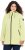 Ulla Popken Hyprar Soft Shell Water Repellent Hooded Jacket Lime Green - Jakker - 