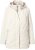 Ulla Popken Long Triple Function Softshell Jacket Natural White - Jakker - 
