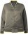 Ulla Popken Reversible Leopard Print College Collar Jacket Olive Grey - Jakker - 