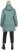 Ulla Popken HYPRAR Drawstring Waist Parka Grey Green - Jakker - 