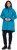 Ulla Popken HYPRAR Triple-Function Longline Jacket Turquoise - Jakker - 
