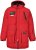 JAY-PI Warm Quilted Parka Dual Function Windproof and Water Repellent Red - Jakker - Store jakker - 2XL-12XL