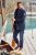 JP1880 Jacket Water-repellent Herringbone Insert Navy - Jakker - Store jakker - 2XL-12XL