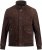 JP1880 Leather Jacket Goat Suede Espresso Brown - Jakker - Store jakker - 2XL-12XL