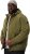 STHUGE Bomber Jacket With Hood Green - Jakker - Store jakker - 2XL-12XL