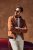 JP1880 Jacket Leather Lamb Nappa Brown - Jakker - Store jakker - 2XL-12XL