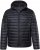JAY-PI Lightly Quilted Jacket with a Hoodie Black - Jakker - Store jakker - 2XL-12XL