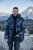 JP1880 Quilted Parka with Camouflage Drawstring Waist Black - Jakker - Store jakker - 2XL-12XL