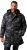 JP1880 Quilted Parka with Camouflage Drawstring Waist Black - Jakker - Store jakker - 2XL-12XL