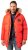 JP1880 Parka Quilted Faux Fur Hood Red - Jakker - Store jakker - 2XL-12XL