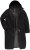 JP1880 Water-repellent Functional Coat with Wool Look Black - Jakker - Store jakker - 2XL-12XL