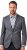 JP1880 Jacket Business Donegal Graphite Grey - Jakker - Store jakker - 2XL-12XL
