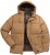 STHUGE Jacket Puffer With Warm Quilting Beige - Jakker - Store jakker - 2XL-12XL