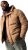 STHUGE Jacket Puffer With Warm Quilting Beige - Jakker - Store jakker - 2XL-12XL