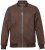 JP1880 Jacket Buffed Nubuck Lamb Leather Brown - Jakker - Store jakker - 2XL-12XL