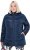 Ulla Popken Quilted Water Repellent Jacket Navy Blue - Jakker & Kåper - Jakker og kåper for alle størrelser