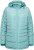 Ulla Popken Quilted Water Repellent Jacket Soft Turquoise - Jakker - 