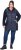 Ulla Popken HYPRAR Softshell Long Cut Jacket Navy - Jakker - 