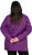 Ulla Popken HYPRAR Water-Repellent Quilted Jacket Plum - Jakker - 