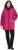 Ulla Popken HYPRAR Mixed Texture Water-Repellent Jacket Ruby - Jakker - 