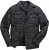 JP1880 Quilted Shirt Collar Jacket TALL Anthracite - TALL jakker - 