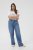 Kaffe Curve Leoana Vide lange jeans Vintageblå - Jeans & Bukser i Store Størrelser – Plus Size - 