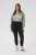 Kaffe Curve Dina Slim jeans med cropped lengde Svart - Jeans & Bukser i Store Størrelser – Plus Size - 