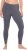Ulla Popken Basic Stretch Knit Ankle Length Leggings Dark Grey - Jeans & Bukser i Store Størrelser – Plus Size - Jeans og bukser, EU 42-70