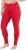 Ulla Popken Basic Stretch Knit Ankle Length Leggings Salsa Red - Jeans & Bukser i Store Størrelser – Plus Size - Jeans og bukser, EU 42-70