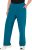 Ulla Popken Pull On Knit Straight Leg Pocket Pants Dark Petrol - DAMEKLÆR 40-66 - 