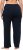 Ulla Popken Bootcut Elastic Waist Cotton French Terry Sport Pants Night Blue - Jeans & Bukser i Store Størrelser – Plus Size - 