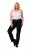 Ulla Popken Marie Fit Bootcut Stretch Jeans Dark Blue Denim - Ulla Popken - Ulla Popken Plus-Size Klær